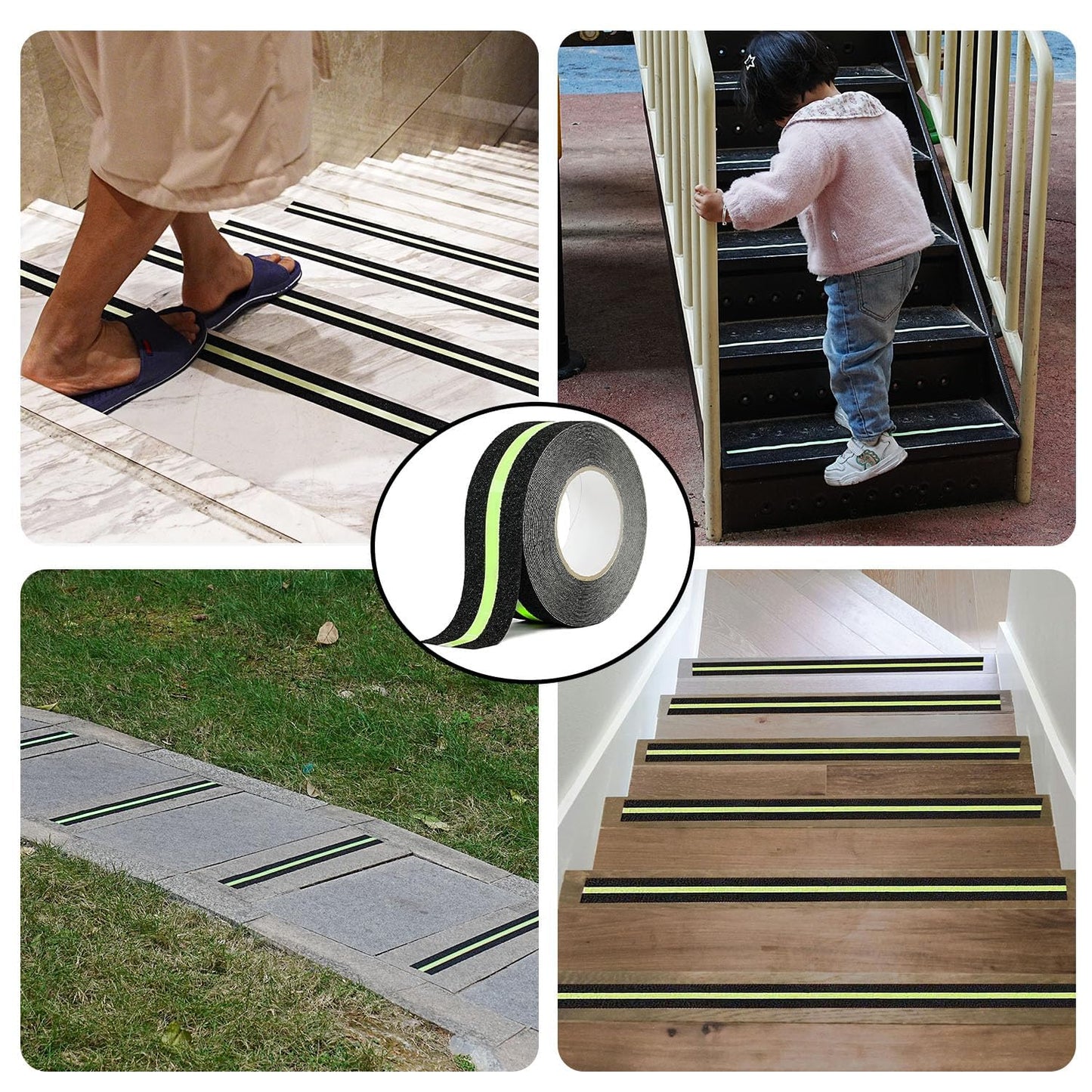 Ruban Antidérapant Lumineux™ – Sécurisez Vos Escaliers Même Dans le Noir